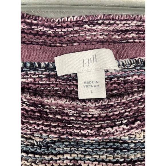 J Jill Knitted Sweater Womens Large Pullover 1/2 Sleeve‎ - Picture 4 of 9